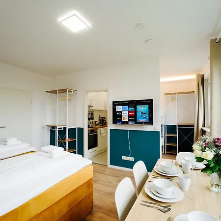 Jenapartments For4 Boxspring & Smart Tv & Waschmaschine Apartman