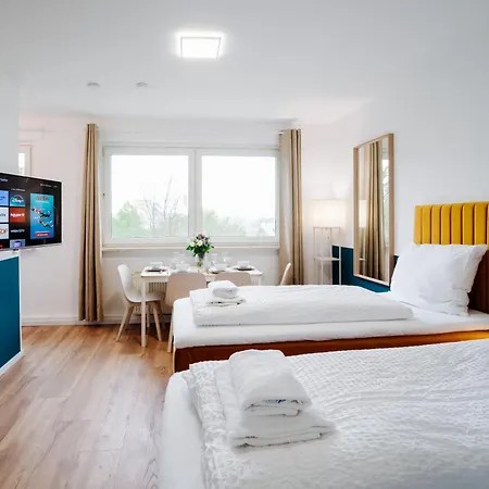 Jenapartments For4 Boxspring & Smart Tv & Waschmaschine Apartment