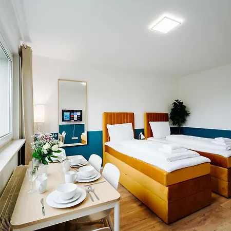 Apartment Jenapartments For4 Boxspring & Smart Tv & Waschmaschine Jena