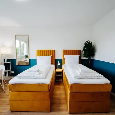 Apartment Jenapartments For4 Boxspring & Smart Tv & Waschmaschine Jena